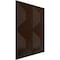 Ekena Millwork 11 7/8in. W x 11 7/8in. H Swindon EnduraWall Decorative 3D Wall Panel Covers 0.98 Sq. Ft. WP12X12SWAMB - alternate 3